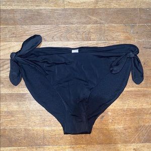 Black bikini bottoms